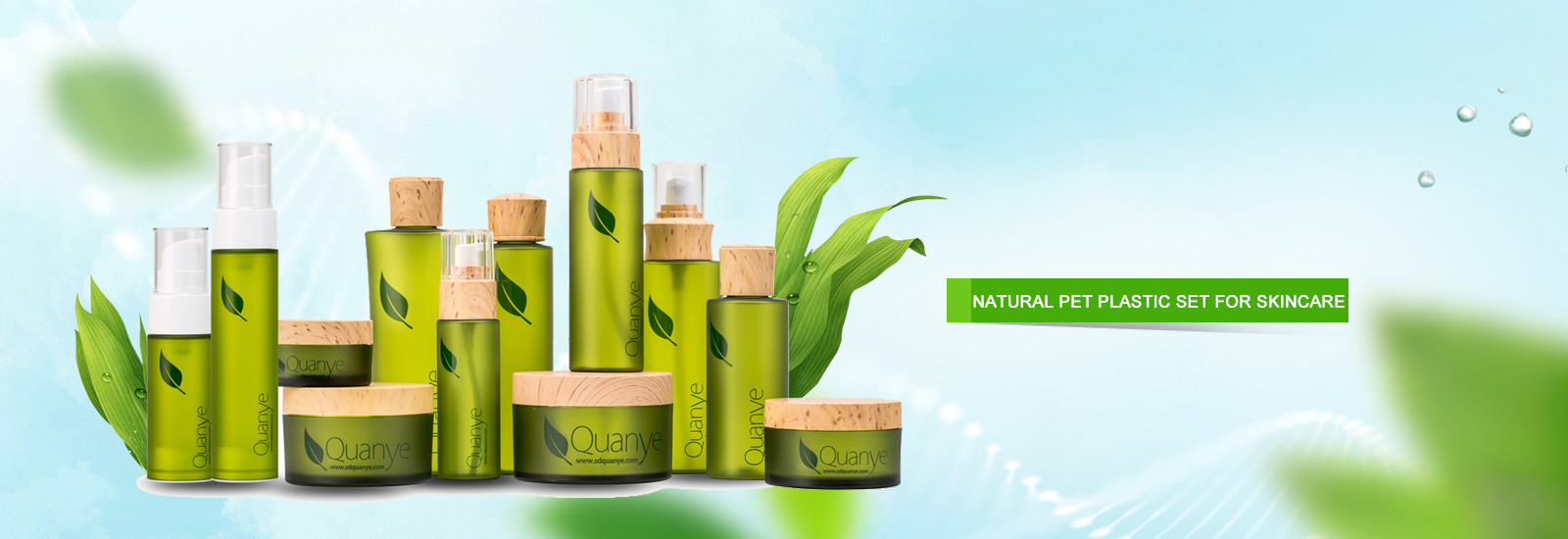 kwaliteit amber kosmetische flessen fabriek